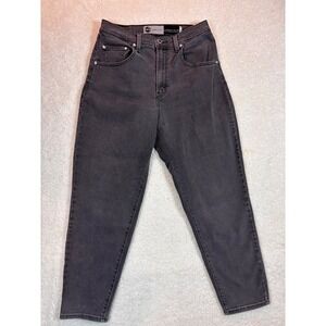 Levi Strauss Co Silver Lab Mom Jeans Dark Wash Size 30